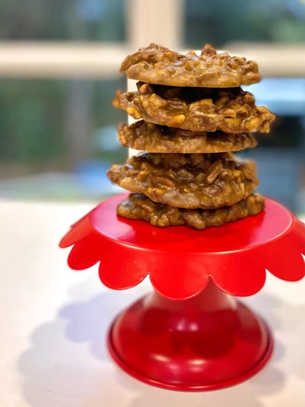 Cookies on a platter